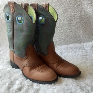 Kids 4LR Ariat Advance Cushioning Boots Size 1.5